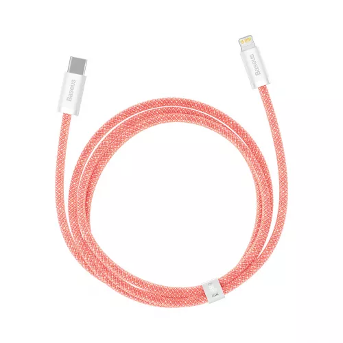 Кабель Baseus Dynamic USB Type-C - Lightning 20w 3a 1м PD сable Orange (CALD000007) - фото 2