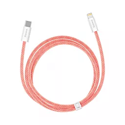 Кабель Baseus Dynamic USB Type-C - Lightning 20w 3a 1м PD сable Orange (CALD000007) - миниатюра 2 Кабель Baseus Dynamic USB Type-C - Lightning 20w 3a 1м PD сable Orange (CALD000007) - миниатюра 2