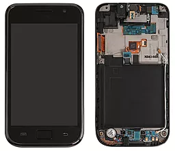 Дисплей Samsung Galaxy S I9000 з тачскріном і рамкою, (OLED), Black - фото Дисплей Samsung Galaxy S I9000 з тачскріном і рамкою, (OLED), Black