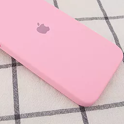 Чохол Silicone Case Full Camera Square для Apple iPhone 11 Pro Max Light Pink - мініатюра 2