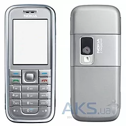 Корпус для Nokia 6233 з клавіатурою Silver