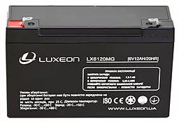 Аккумуляторная батарея Luxeon 6V 12Ah (LX6120)