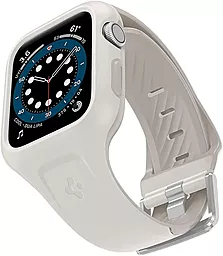 Чехол и ремешок Spigen для Apple Watch SE2/6/SE/5/4 (40mm) Soft White (ACS02228)