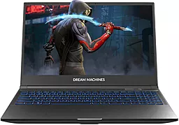 Ноутбук Dream Machines RT3060-15 15.6FHD IPS, AMD R7 6800H, 64GB, F1TB, NVD3060-6, DOS, чорний - фото Ноутбук Dream Machines RT3060-15 15.6FHD IPS, AMD R7 6800H, 64GB, F1TB, NVD3060-6, DOS, чорний