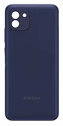 Задняя крышка корпуса Samsung Galaxy A03 A035 Blue
