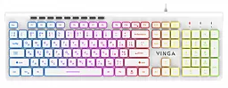 Клавиатура Vinga KB-460 White - фото Клавиатура Vinga KB-460 White