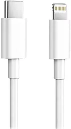 Кабель SkyDolphin Frost Line S12L USB Type-C - Lightning 12w 2.4a 1м сable White (USB-000576) - фото Кабель SkyDolphin Frost Line S12L USB Type-C - Lightning 12w 2.4a 1м сable White (USB-000576)