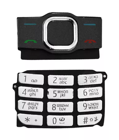 Клавиатура Nokia 7610 Supernova Silver - фото 1