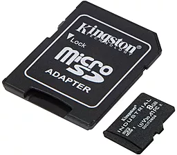 Карта пам'яті Kingston 8 GB microSDHC UHS-I (U3) V30 A1 Industrial + SD Adapter (SDCIT2/8GB) - мініатюра 3