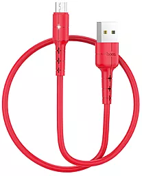Кабель Hoco X30 Star USB-A - micro USB 10w 1.2м cable Red - миниатюра 3 Кабель Hoco X30 Star USB-A - micro USB 10w 1.2м cable Red - миниатюра 3