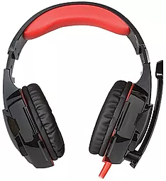 Навушники REAL-EL GDX-8000 Vibration Surround 7.1 BackLit Black/Red - мініатюра 2