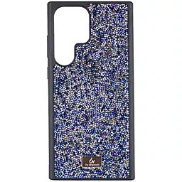 Чехол Bling World Rock Diamond для Samsung Galaxy S23 Ultra Blue