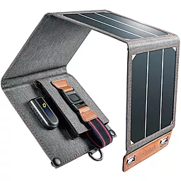 Солнечное зарядное устройство Altek ALT-14 14w solar charger black