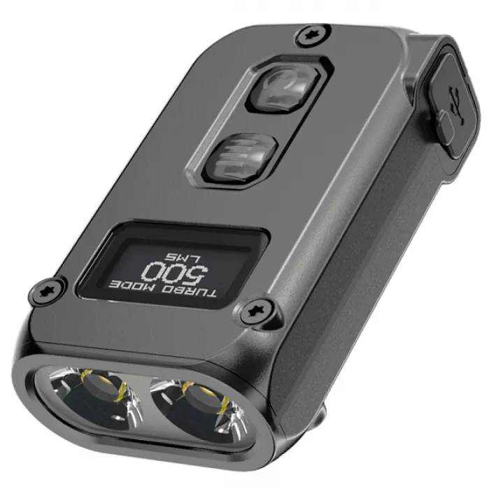 Ліхтарик акумуляторний Nitecore TINI 2 Gray (6-1432_2_grey)	 - фото 1
