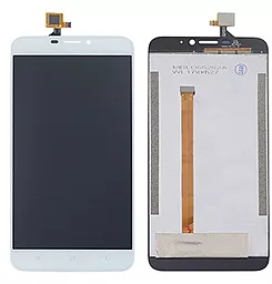 Дисплей Oukitel U20 Plus с тачскрином, White - фото Дисплей Oukitel U20 Plus с тачскрином, White