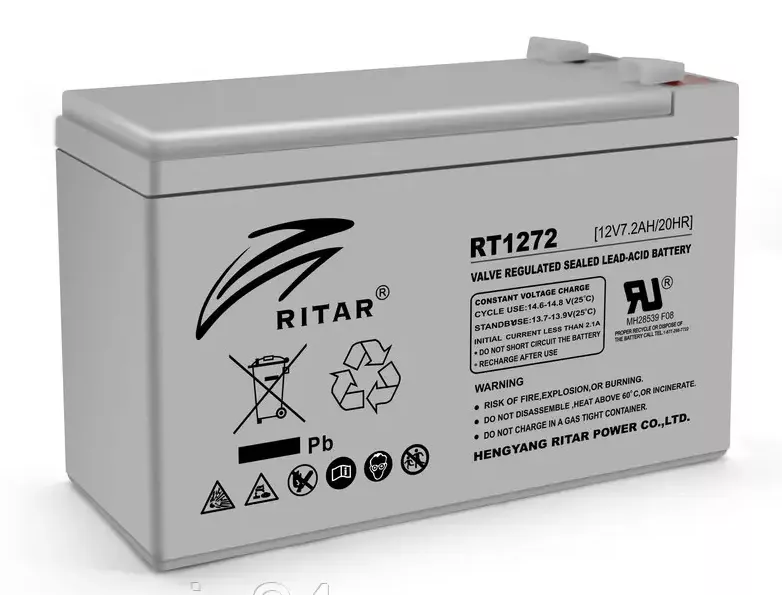Акумуляторна батарея Ritar 12V 7.2Ah (RT1272) - фото 1