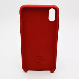 Чохол Silicone Case для Apple iPhone X, iPhone XS Red - мініатюра 2 Чохол Silicone Case для Apple iPhone X, iPhone XS Red - мініатюра 2