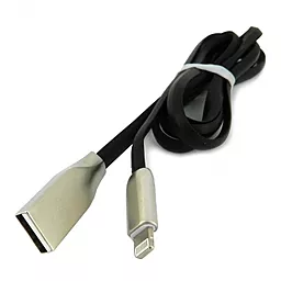 Кабель Walker C710 USB-A - Lightning 12w 2.4a 1м cable Black - фото Кабель Walker C710 USB-A - Lightning 12w 2.4a 1м cable Black