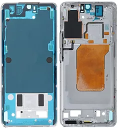Рамка дисплея Xiaomi 13 Pro Ceramic White - фото Рамка дисплея Xiaomi 13 Pro Ceramic White
