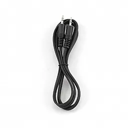 Аудіо кабель Cablexpert AUX mini Jack 3.5mm M/M Cable 1.2 м black (CCA-404) - мініатюра 2