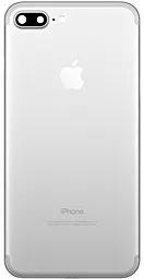 Задняя крышка корпуса Apple iPhone 7 Plus со стеклом камеры Silver - фото Задняя крышка корпуса Apple iPhone 7 Plus со стеклом камеры Silver