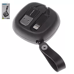 Кабель Konfulon S80 USB-A - Lightning 10w 1м cable Black - фото Кабель Konfulon S80 USB-A - Lightning 10w 1м cable Black
