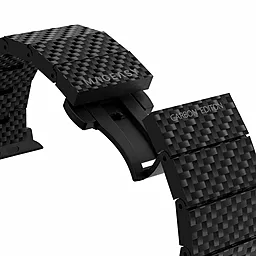 Ремінець для годинника Switcheasy Carbon Fiber Band для Apple Watch 42/44/45/49mm Black (MAW245035BK22)  - мініатюра 3