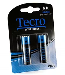 Батарейки Tecro AA (R6) 2шт (LR6-2B(EE)
