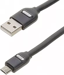 Кабель XO NB150 USB-A - micro USB 12w 2.4a 1м cable Black - фото Кабель XO NB150 USB-A - micro USB 12w 2.4a 1м cable Black