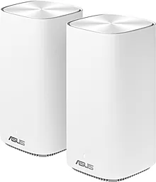 Маршрутизатор Asus ZenWiFi AC Mini CD6 2PK White (CD6-2-PK) - фото Маршрутизатор Asus ZenWiFi AC Mini CD6 2PK White (CD6-2-PK)