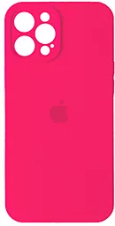 Чехол Silicone Case Full Camera для Apple iPhone 15 Pro Hot Pink
