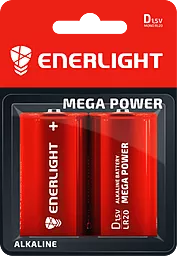 Батарейки Enerlight D / RL20 Mega Power 2шт 1.5 V