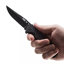 Нож SOG Salute Black Blade (FF11-CP) - миниатюра 10