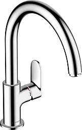 Змішувач для кухні Hansgrohe Vernis Blend M35, довж.виливу - 221мм, поворотний, 1важіль, KM260, хром - фото Змішувач для кухні Hansgrohe Vernis Blend M35, довж.виливу - 221мм, поворотний, 1важіль, KM260, хром