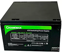 Блок живлення GAMEMAX GM-400-8CM Black - мініатюра 4