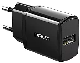 Сетевое зарядное устройство Ugreen ED011 2.1a home charger black (50459)