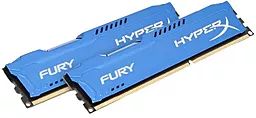 Оперативна пам'ять HyperX DDR3 16Gb (2x8GB) 1866MHz Fury Blu (HX318C10FK2/16)