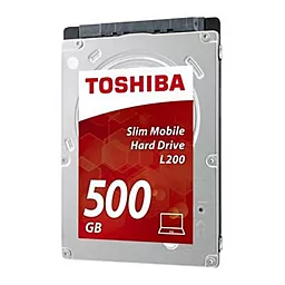 Жесткий диск для ноутбука Toshiba L200 Slim 500 GB 2.5 (HDWK105UZSVA)