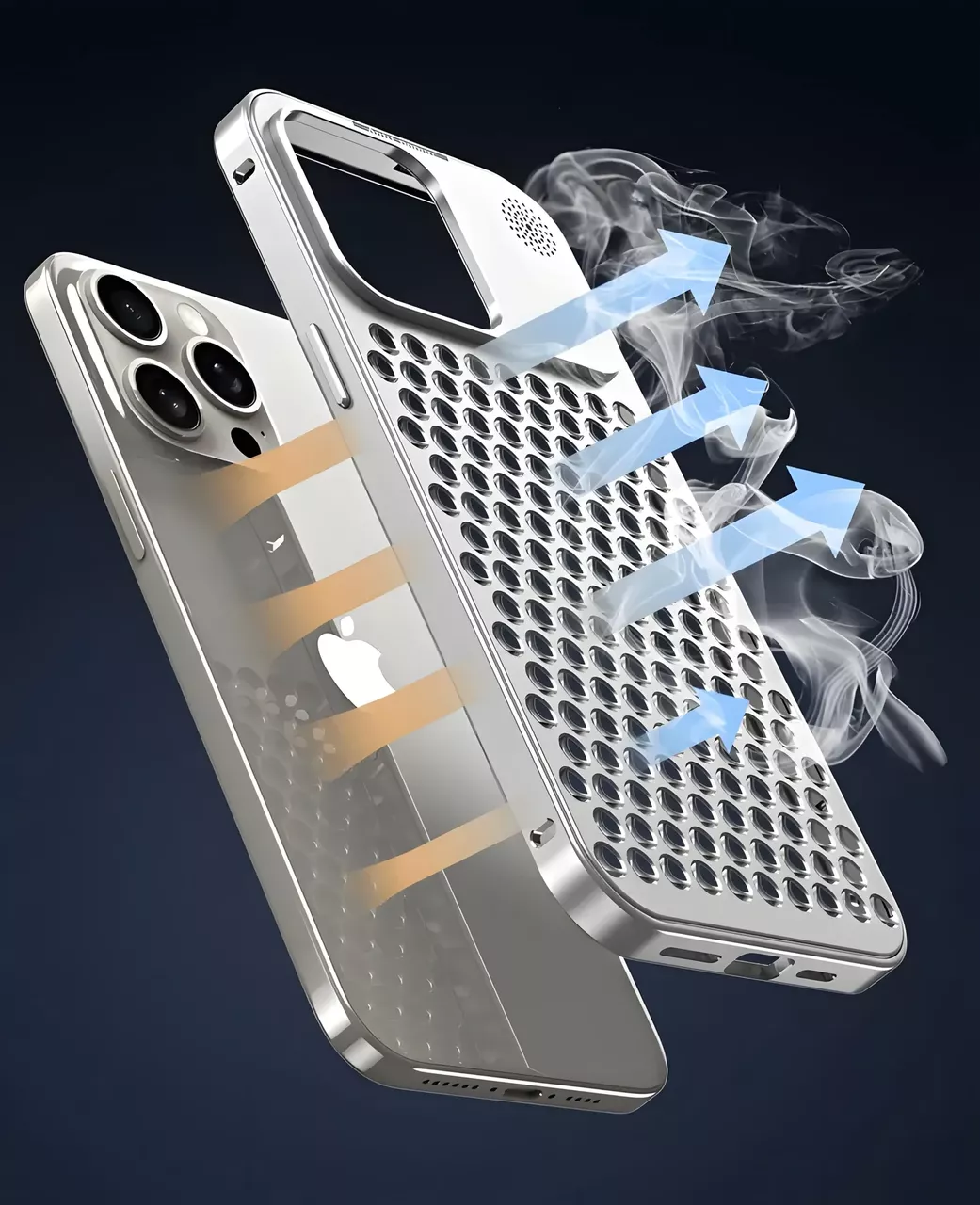 Чехол 1TOUCH Aluminium Case для Apple iPhone 15 Black - фото 6
