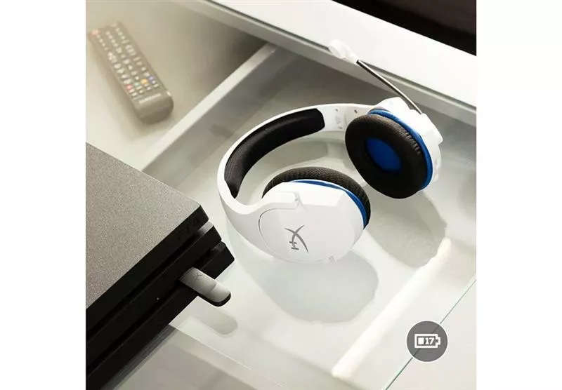 Навушники HyperX Cloud Stinger Core Wireless для PS4\PS5 White (4P5J1AA) - фото 8