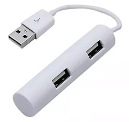 USB хаб (концентратор) EasyLife 4xUSB 2.0 HUB 12см White (X-H060)