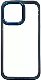 Чехол Epik New Skin Clear для Apple iPhone 13 Blue