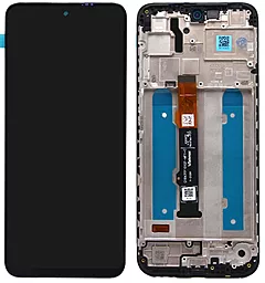Дисплей Motorola Moto G31, Moto G41, Moto G71 (XT2167-2, XT2173-3) с тачскрином и рамкой, (OLED), Black