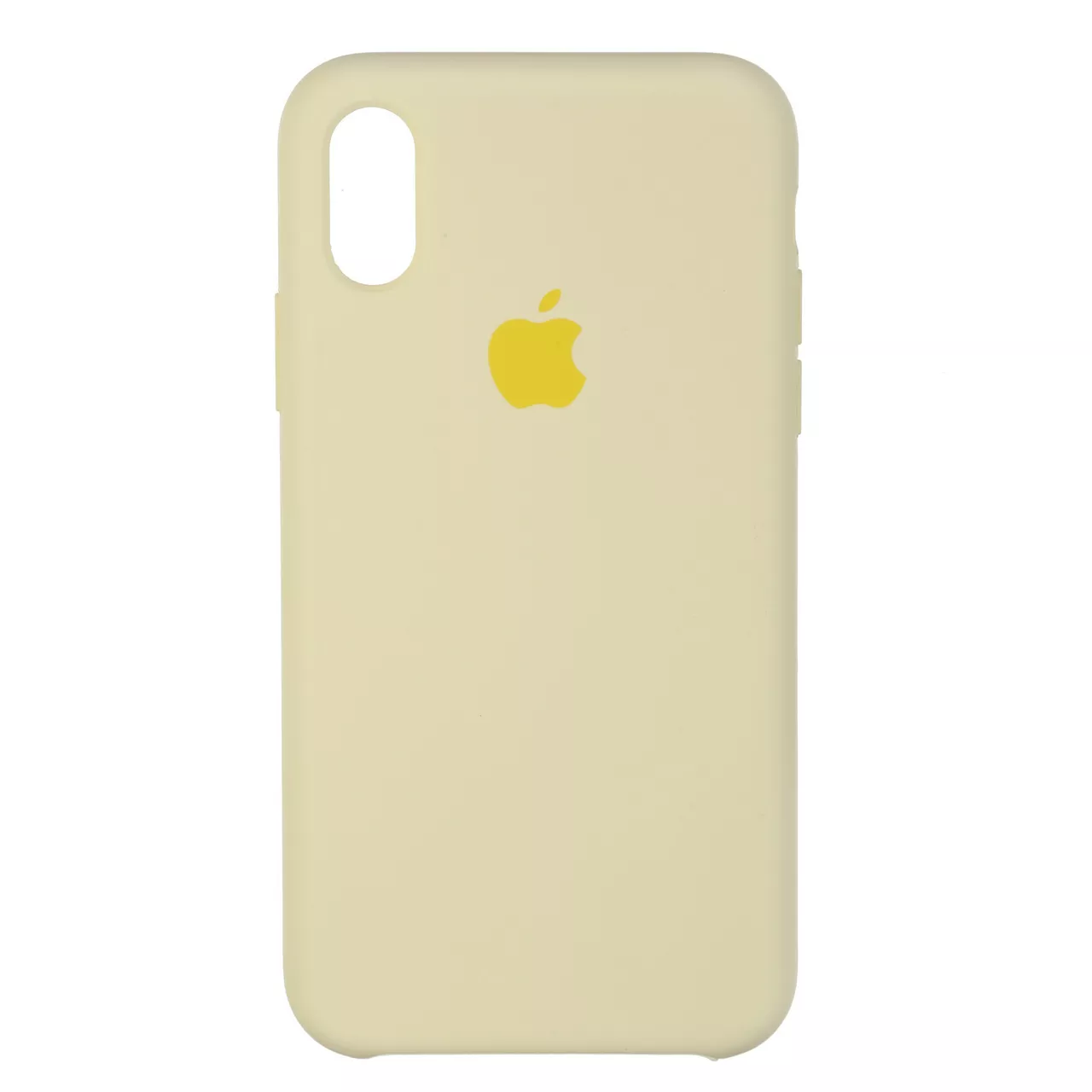 Чехол Silicone Case для Apple iPhone XS Max Mellow Yellow - фото 1