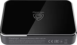 Повербанк Prestigio Graphene Pd 10000mAh (PPB112G_GD) Black - фото Повербанк Prestigio Graphene Pd 10000mAh (PPB112G_GD) Black
