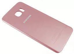 Задняя крышка корпуса Samsung Galaxy S7 Edge G935F Original Pink Gold