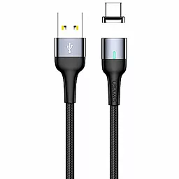 Кабель Usams U28 Aluminum Alloy Magnetic USB-A - Type-C 15w 3a 1.2м cable 