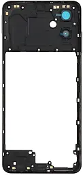 Рамка корпусу Samsung Galaxy A06 5G A066 Black - фото Рамка корпусу Samsung Galaxy A06 5G A066 Black