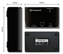 Кардрідер Transcend TS-RDP8K Black - мініатюра 2
