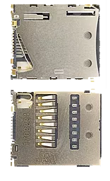 Гніздо для картки пам'яті Sony Xperia Z1 Compact Mini D5503 / D5303 T2 Ultra / D5306 / D5322 Dual / C6602 Z / C6603 / C6903 Z1 / D5503 Z1 Compact / SGP511 Tablet Z2 WiFi 16GB / SGP521 LTE / SGP541 3G